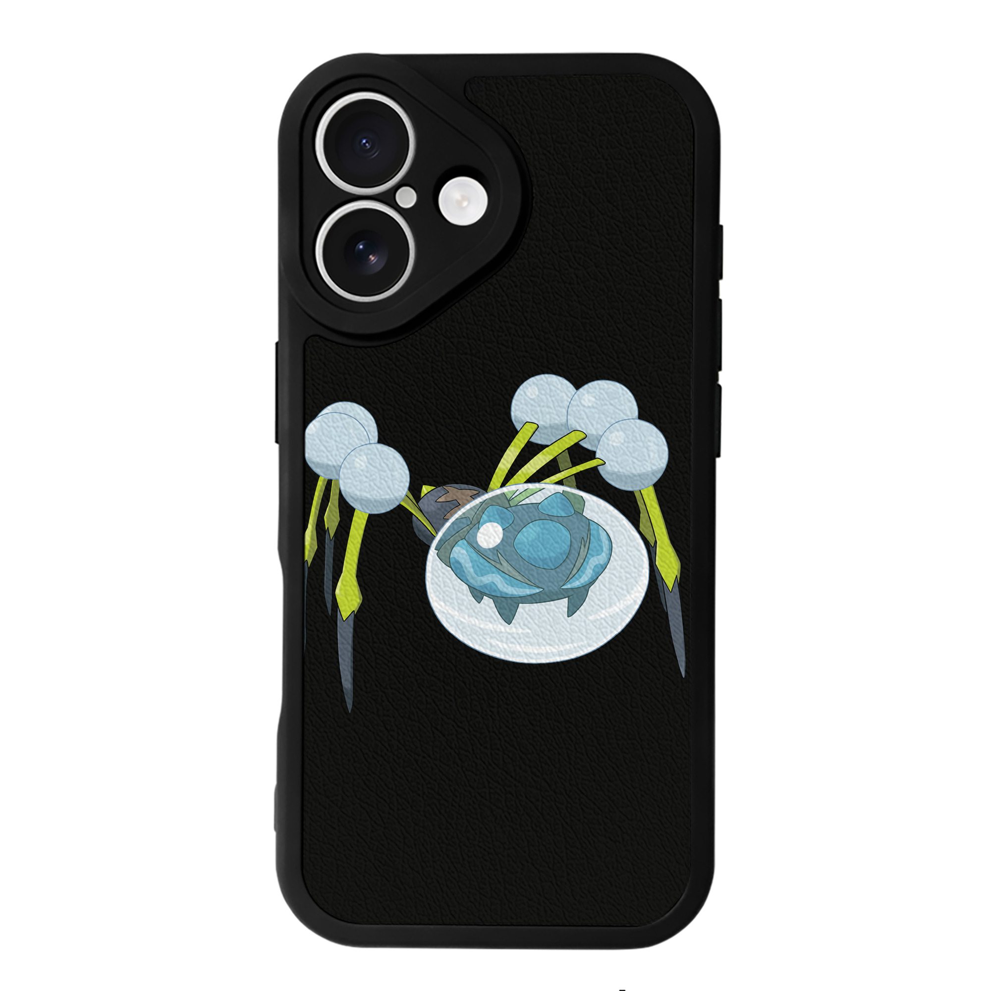 （画像用） ポケットモンスター Pokémon 【iPhone 16シリーズ対応】シリコンスマホケース（レザー調） 材質：シリコン